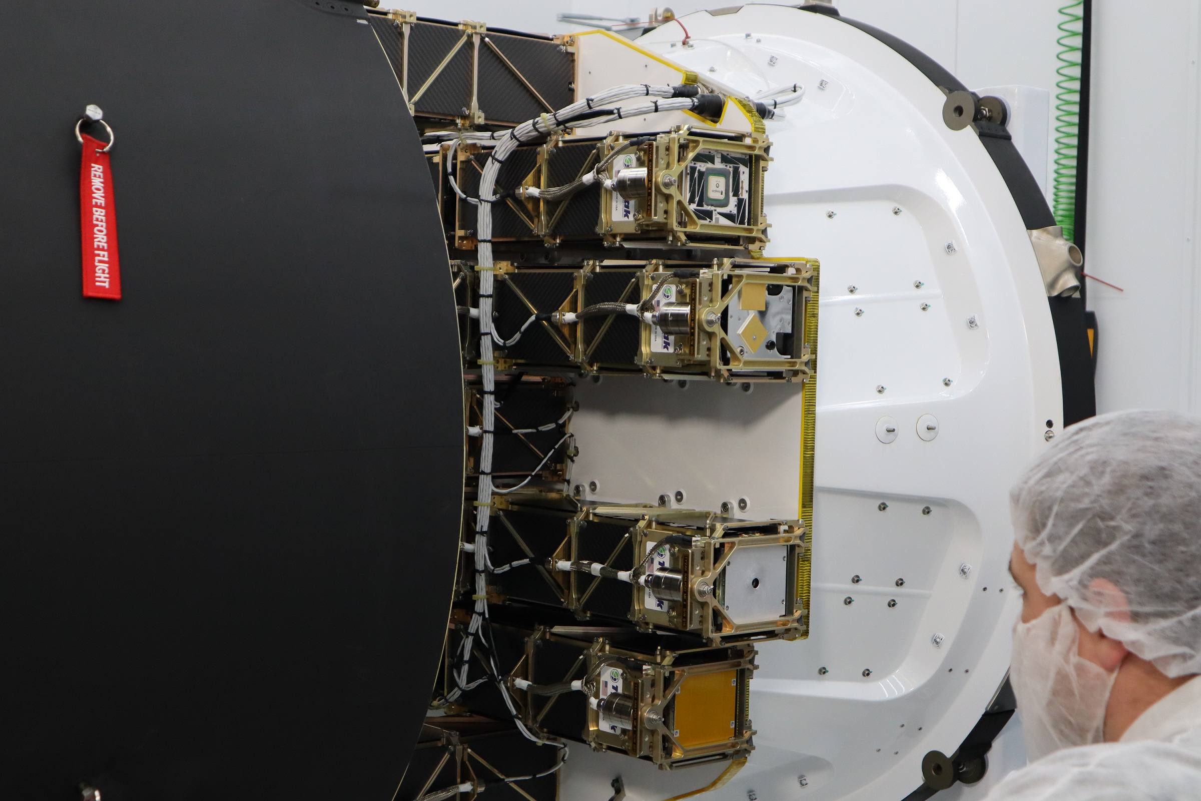 NASA ELaNa-19 mission fairing encapsulation