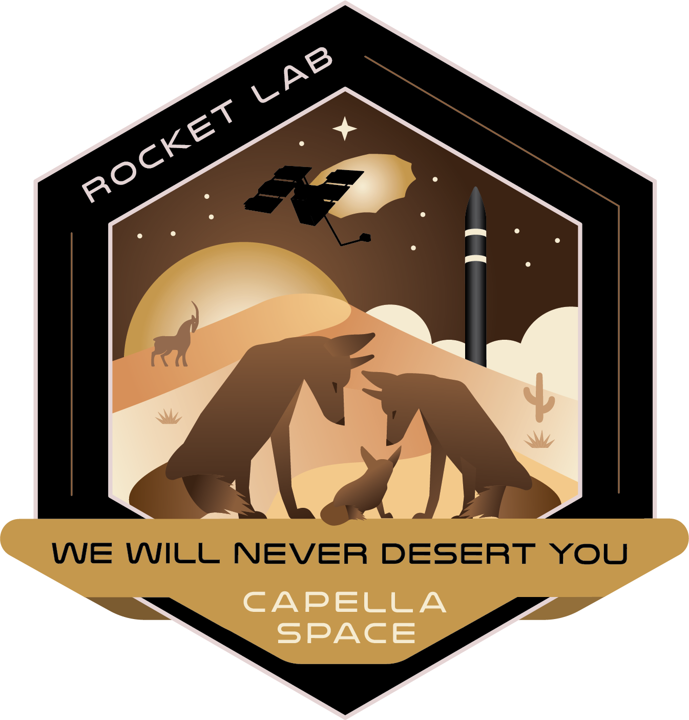 We Will Never Desert You