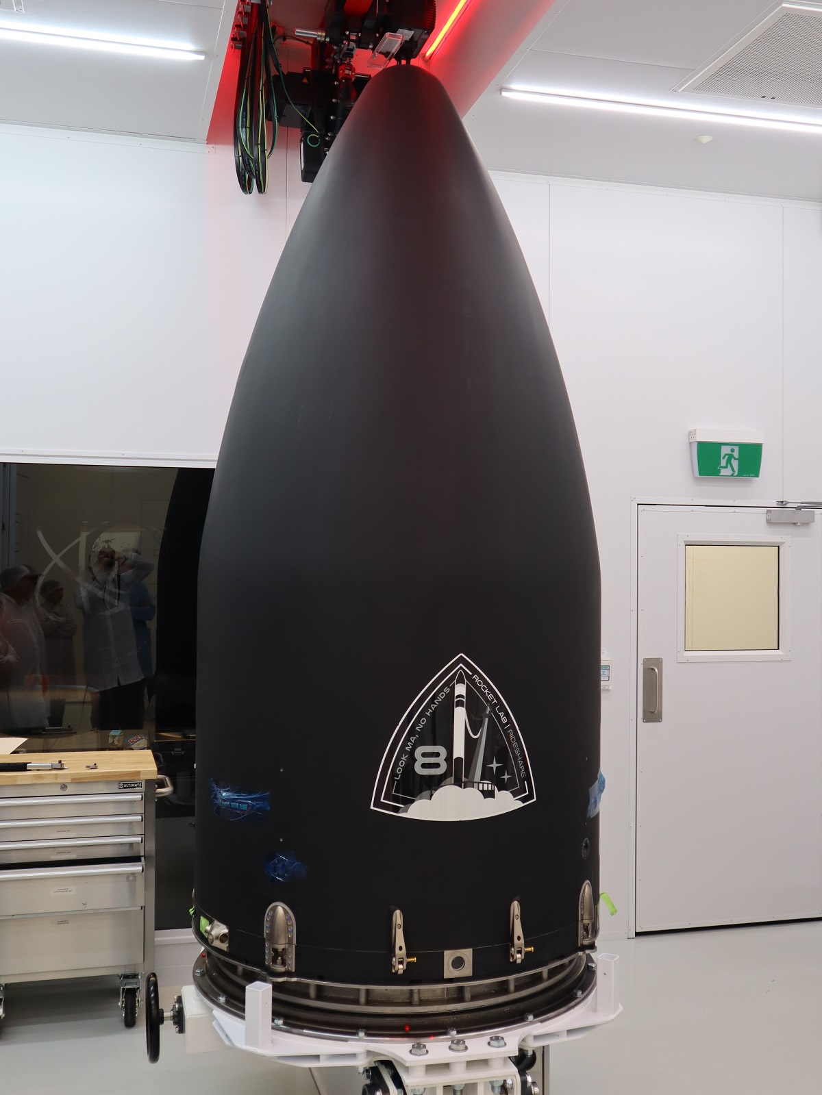 Payloads encapsulated in Electron's fairing