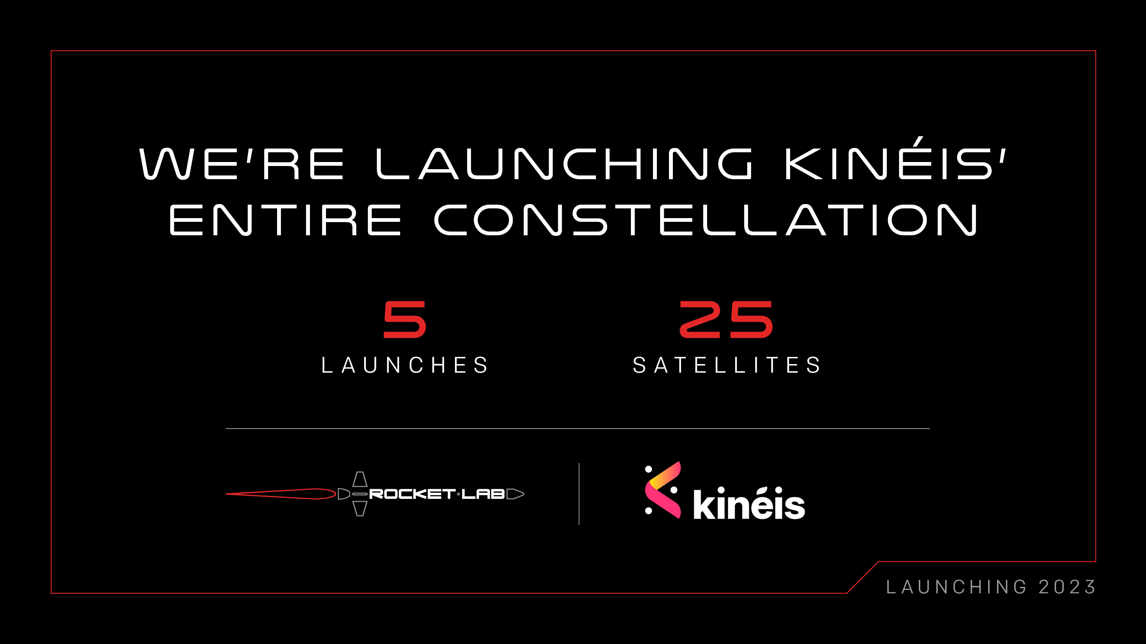 Rocket Lab Lands Multi-Launch Deal to Deploy Entire IoT Satellite Constellation for Kinéis