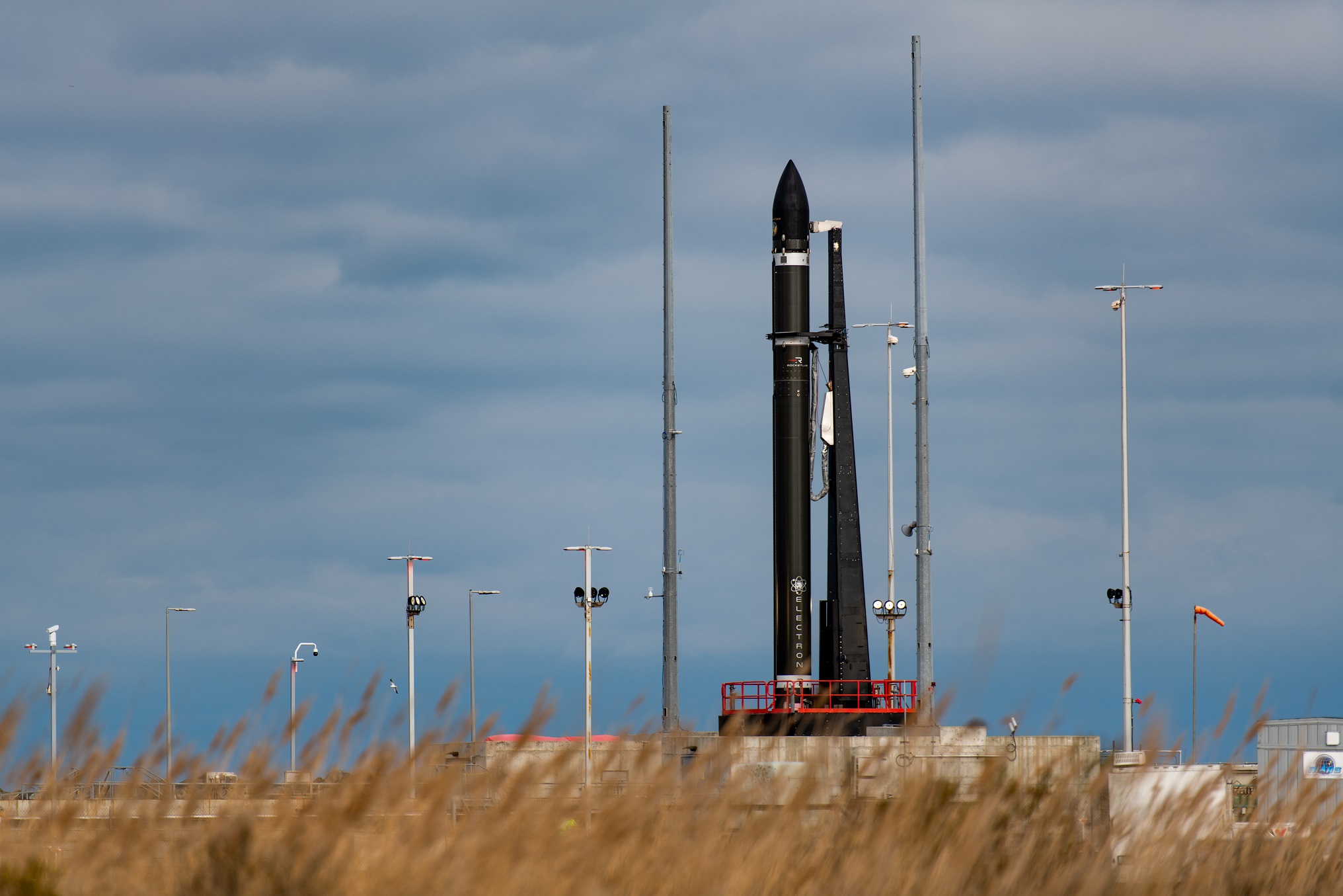 Electron on the pad at LC-2. Image Credit Brady Kenniston