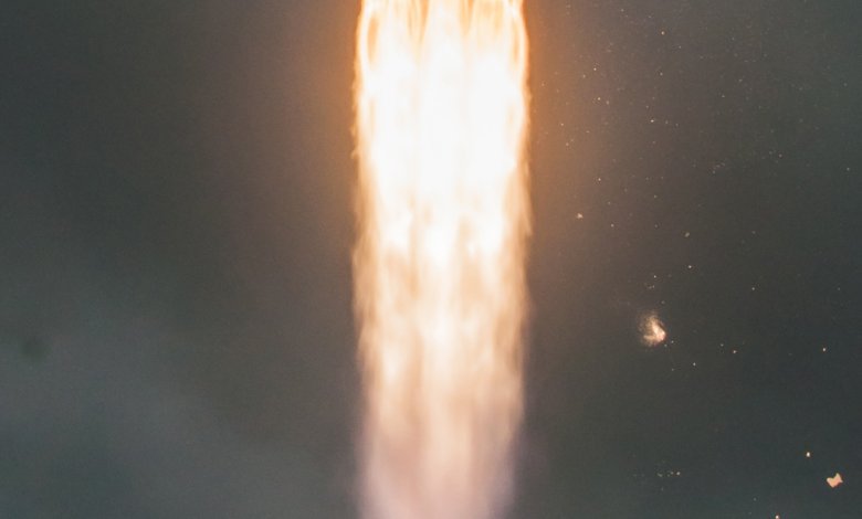 Lift-off of the R3D2 mission, Image credit: Simon Moffatt and Sam Toms