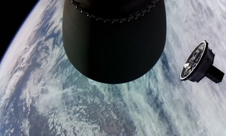 The Kick Stage in orbit