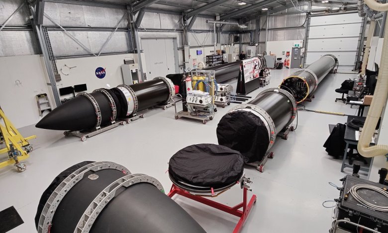 Electron rockets for the NASA TROPICS launches at Launch Complex 1