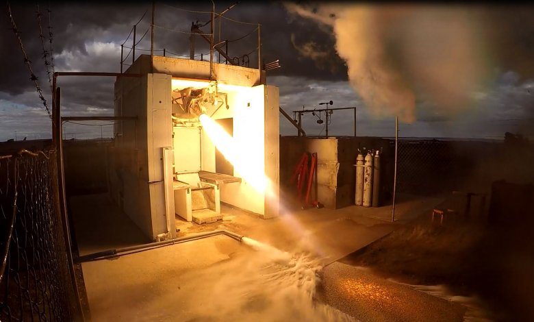 Rocket Lab Rutherford engine fired up 
