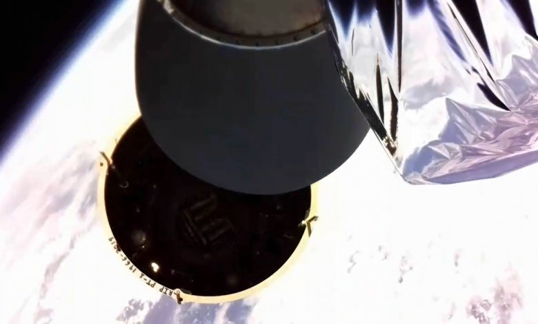 Stage separation - R3D2 mission